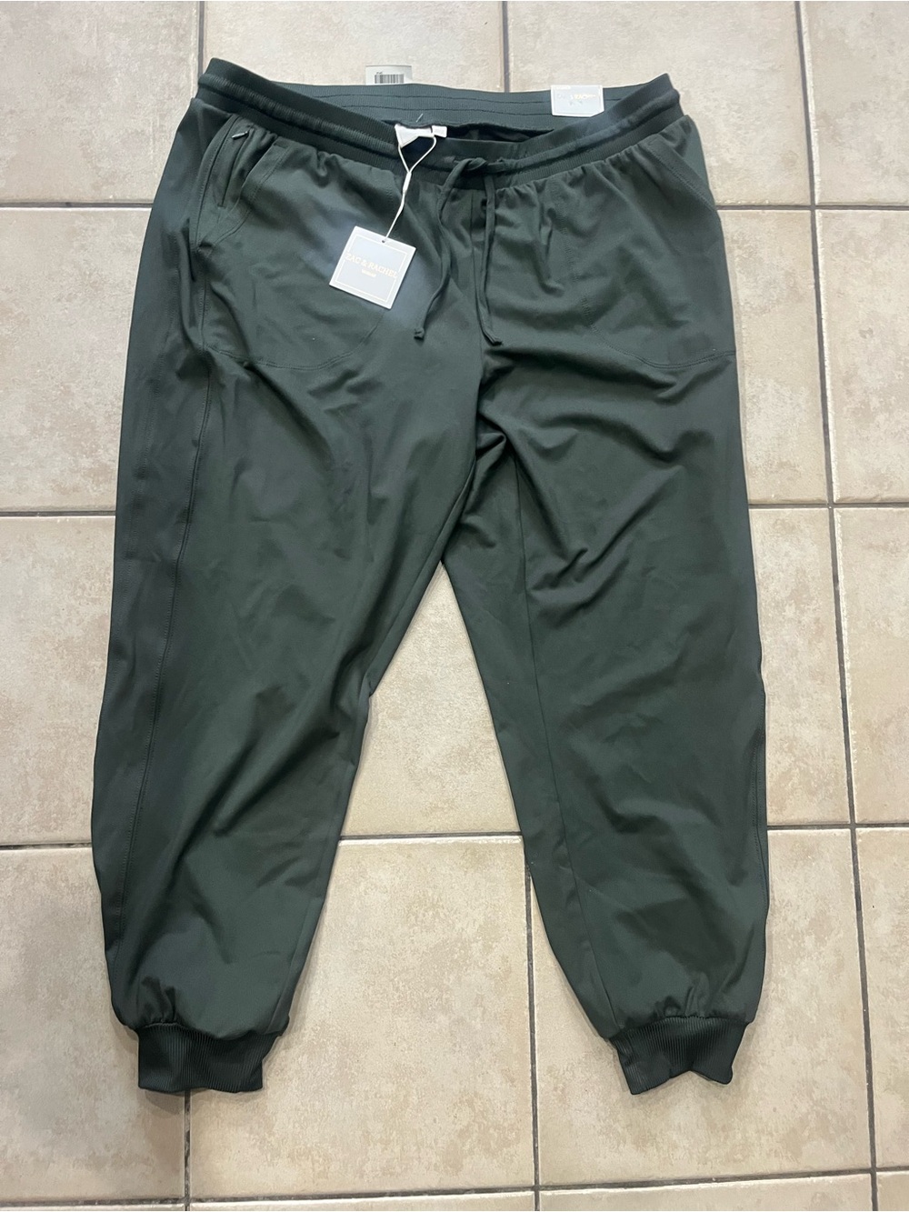 Zac & Rachel Dark Green women’s  Jogger Sweatpants